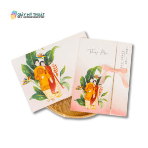 Thiệp Mời Giấy Mỹ Thuật – Tinh Tế & Đẳng Cấp