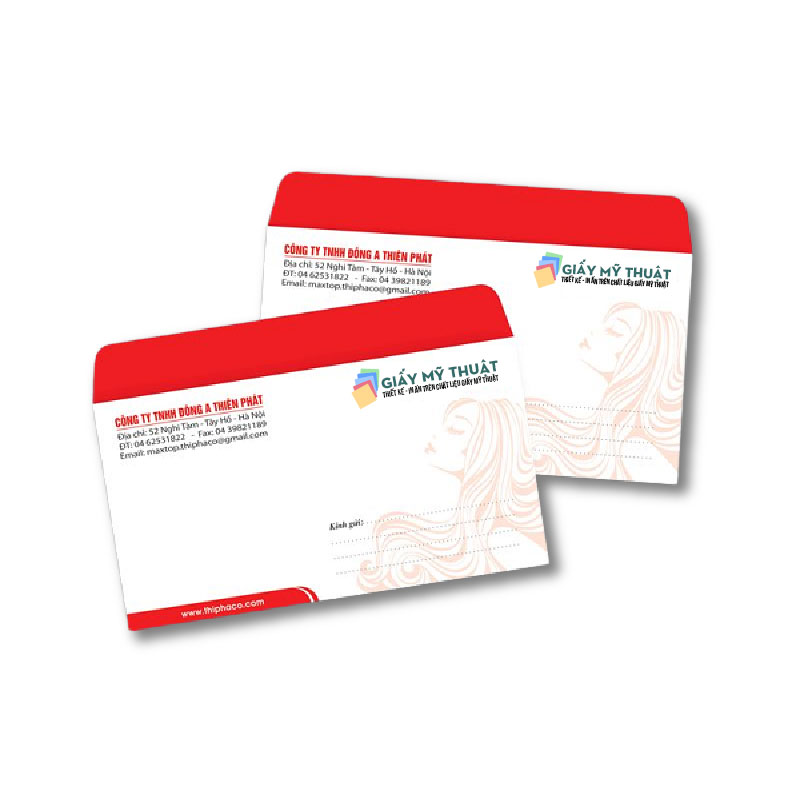 Ưu Điểm Của Phong Bì Giấy Mỹ Thuật Trong In Ấn Và Thiết Kế